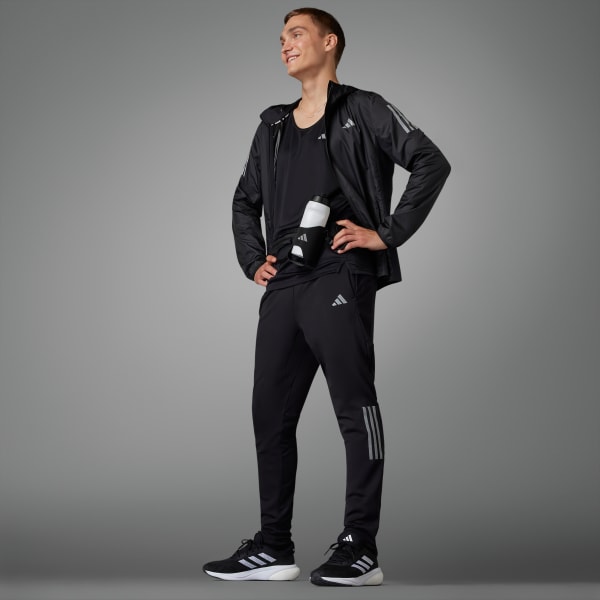 adidas Own the Run Astro Knit Joggers - Black | adidas UK