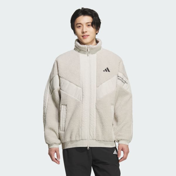 Beige WORDING PACK 루스 핏 재킷