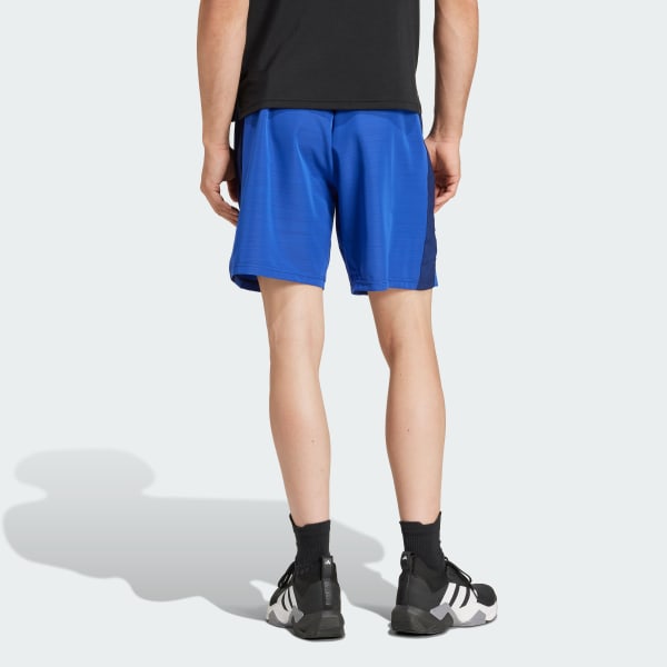 Azul Shorts Train Essentials Woven jaspeado