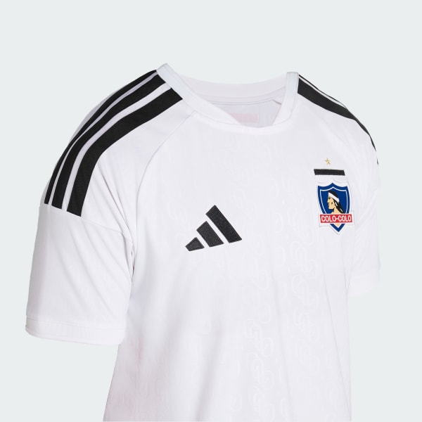 Blanco Camiseta Local Colo-Colo 26 para Niños