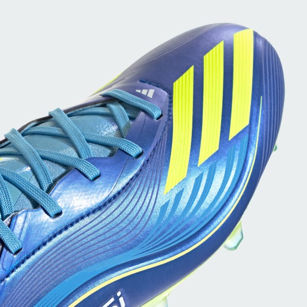 adidas F50 Messi Pro Firm Ground Cleats - Blue | Free Shipping