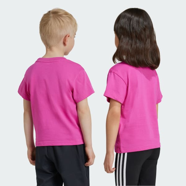 Rosa Camiseta Adicolor Trifolio Niños
