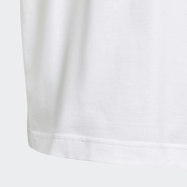 White Future Icons Logo Piqué T-Shirt