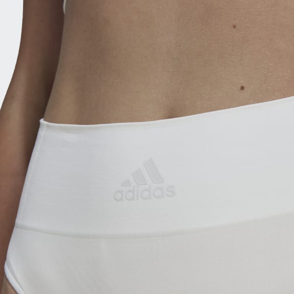 Λευκό Active Seamless Micro-Stretch Hi-Leg Underwear