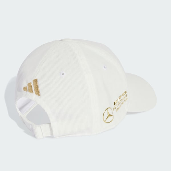 Blanco Gorra de pana Mercedes - AMG Petronas Formula One Team Mónaco