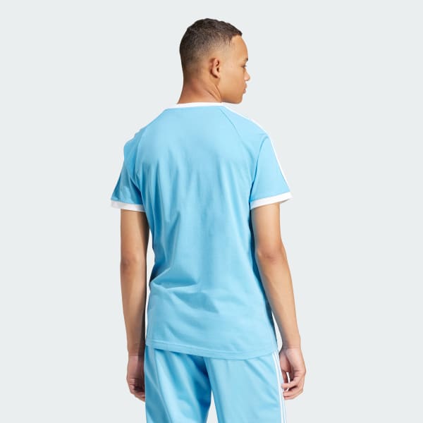 Μπλε Adicolor Classics 3-Stripes Tee