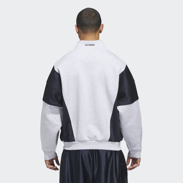 adidas CHAVARRIA WATSONVILLE MOCKNECK Jumper - Grey | adidas India