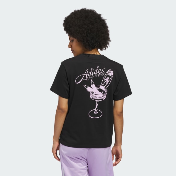 Schwarz MIND BODY & SPIRIT(S) GRAFIK T-SHIRT