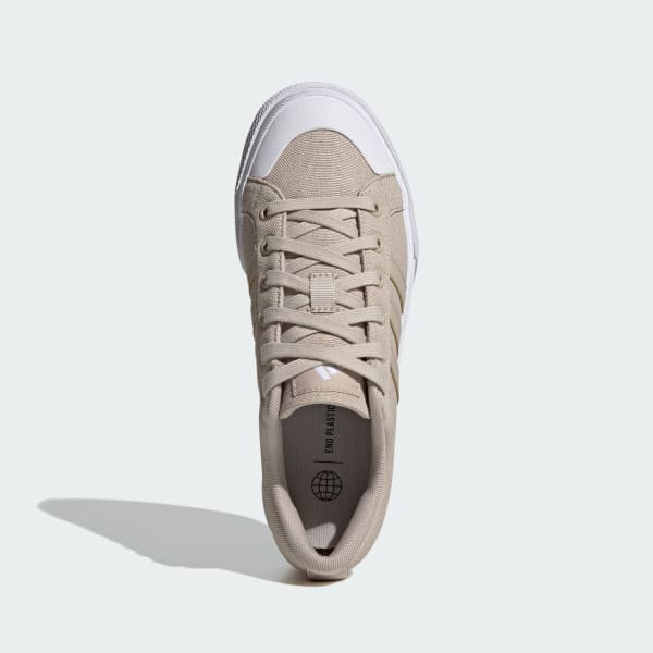 adidas Bravada 2.0 Platform Shoes - Beige, Women's Lifestyle