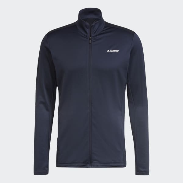 Μπλε Terrex Multi Primegreen Full-Zip Fleece Jacket