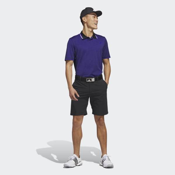 adidas Ultimate365 Tour PRIMEKNIT Golf Polo Shirt - Black | Men's