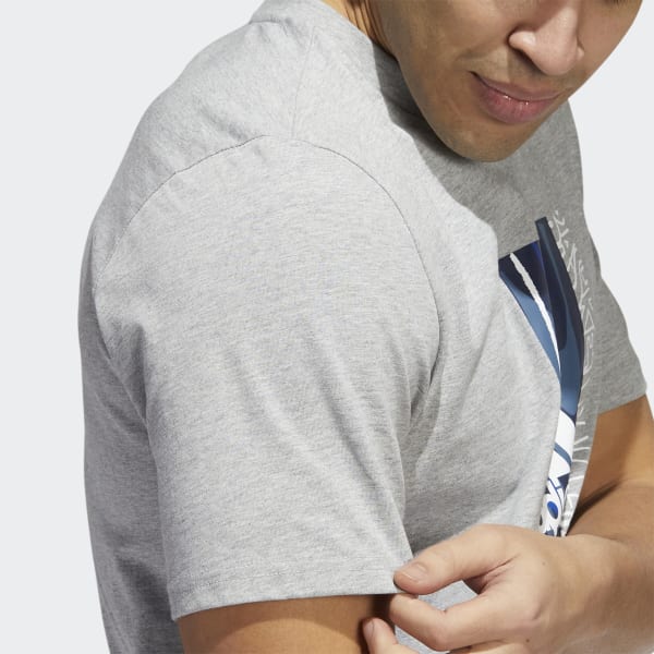 Cinzento T-shirt Courts Badge of Sport II920