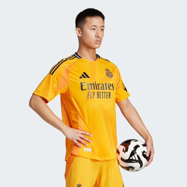 Orange Real Madrid 24/25 Authentic udebanetrøje