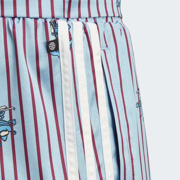 Blauw SATIN XMAS PANT DRX26