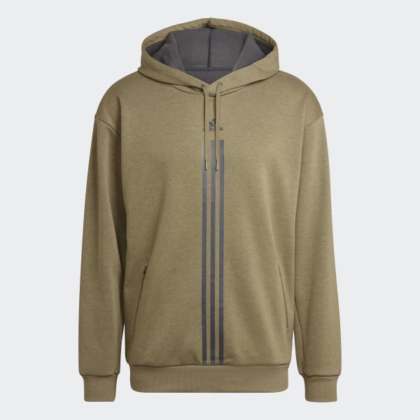 zelená Mikina s kapucňou AlphaStrength Fleece