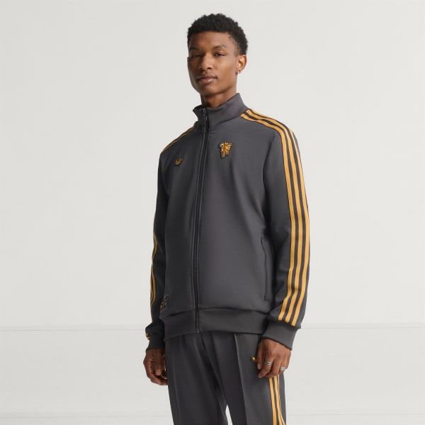 Preto Casaco Terrace Icons do Manchester United FC