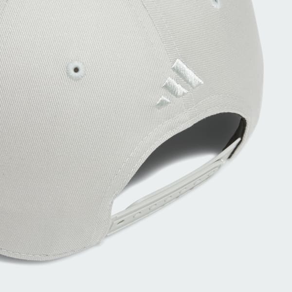 グレー 【ゴルフ】コットン サークルパッチ キャップ