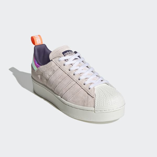chaussure adidas superstar rose
