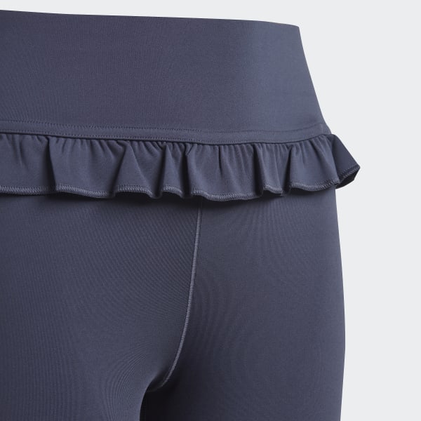 Blau Yoga AEROREADY High-Rise 7/8-Tight