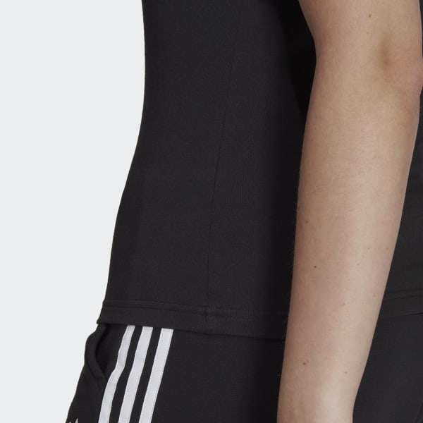 Zwart adidas Ski Chic T-shirt DRI58