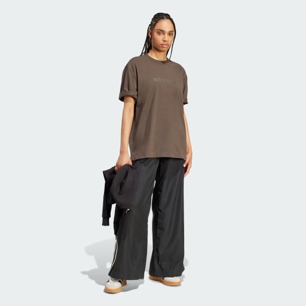 Green Essentials Linear Tee Oversized
