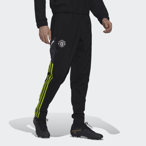 Svart Manchester United Condivo 22 Presentation Tracksuit Bottoms CT206
