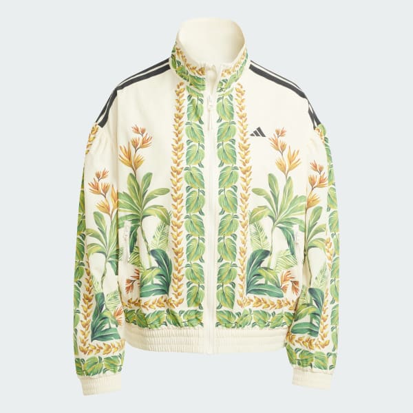adidas x FARM Premium Jacket - White | Free Shipping with