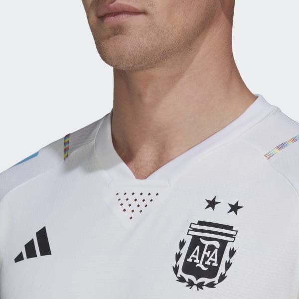 Hvid Argentina Tiro 23 Game Day opvarmningstrøje