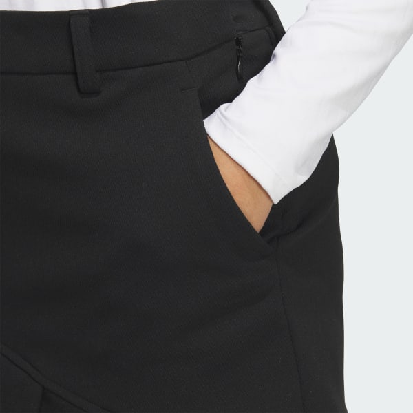 Black 플리티드 디테일 스커트