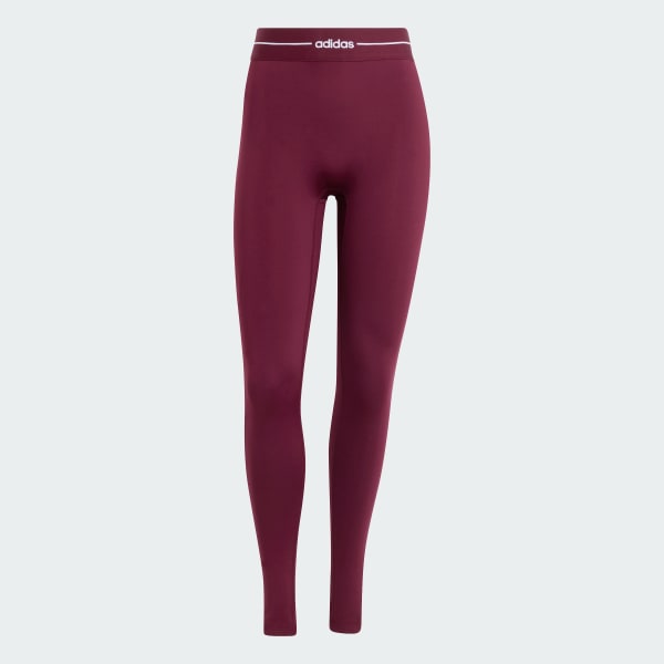 Burgundy Hyperglam Full Length Leggings
