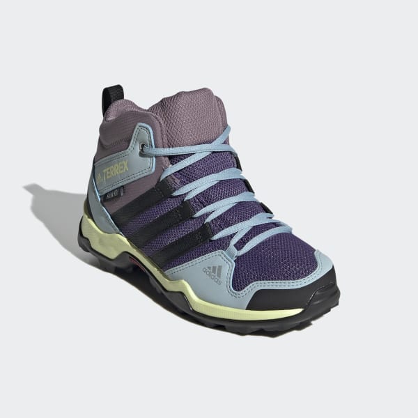 papelería Marcado telar Zapatilla Terrex AX2R Mid Rain.RDY Hiking - Violeta adidas | adidas España