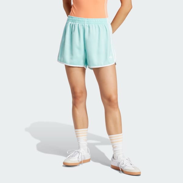 tyrkysová Šortky Adicolor 3-Stripes Sprinter
