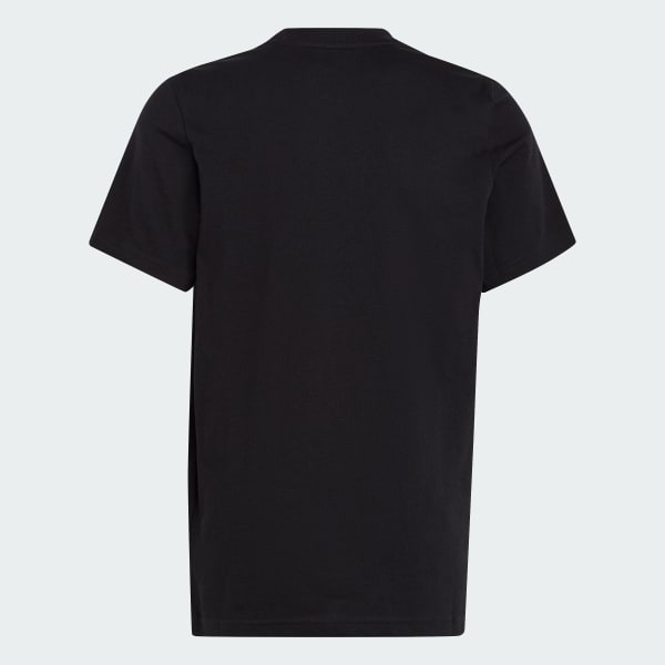 Black Essentials Small Logo Cotton Tee