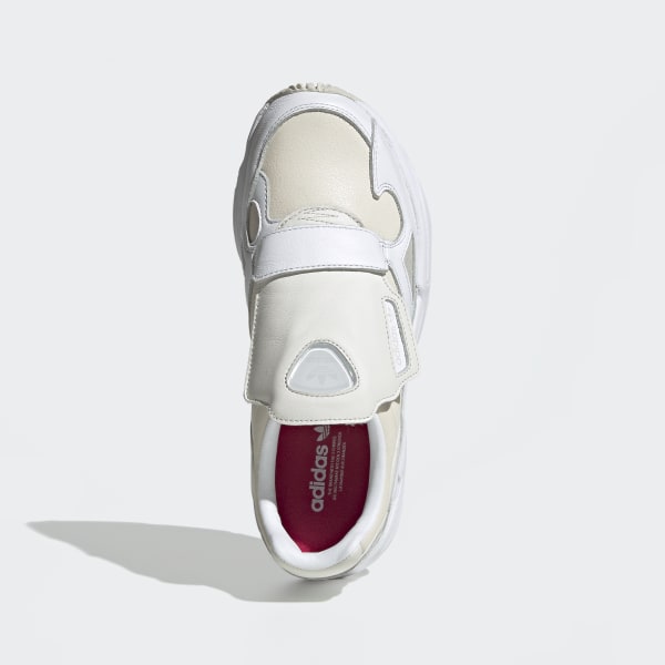 adidas falcon chalk white
