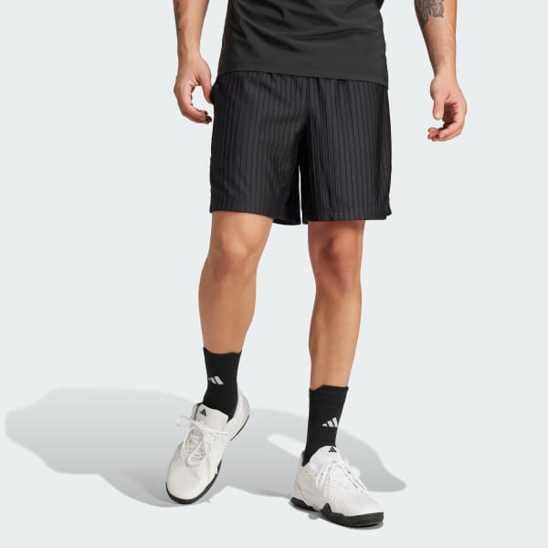 Negro Conjunto de Shorts y Mallas Climacool para Tenis
