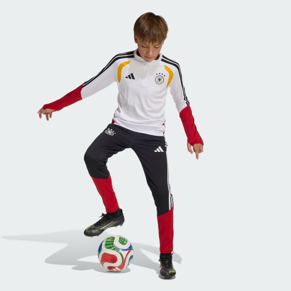 Black Germany 26 Tiro Training Kids Pants