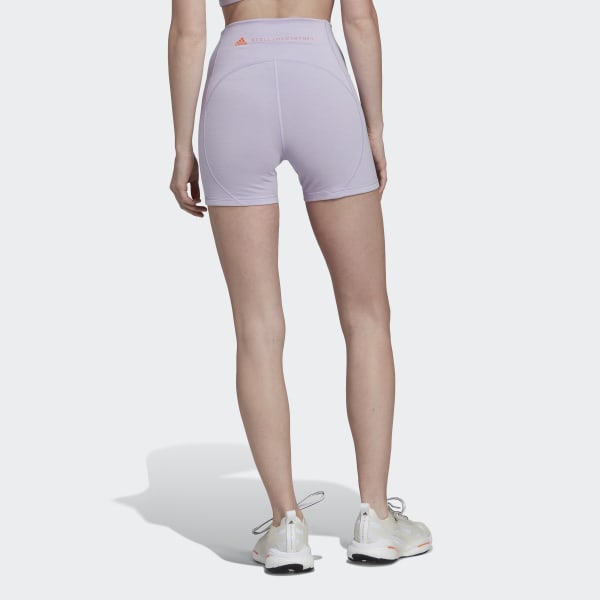 Fioletowy adidas by Stella McCartney TrueStrength Yoga Short Tights TI369