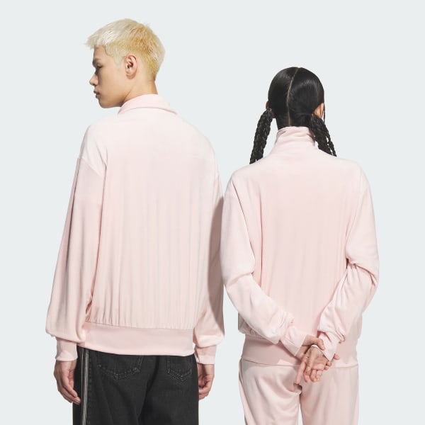 Pink FB TT 벨루어 트랙 탑