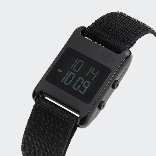 adidas Retro Pop Digital Watch Black Free Delivery adidas UK