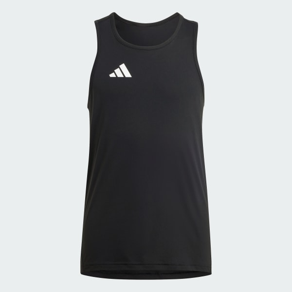 Black Team Singlet Kids