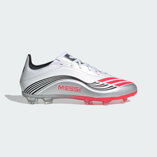 Bialy Buty F50 Messi Elite Firm Ground Kids