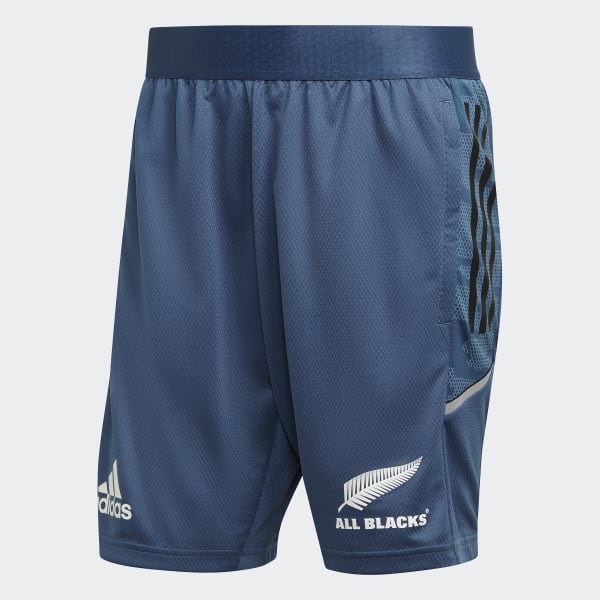 Blue All Blacks Rugby Gym Shorts IXR67