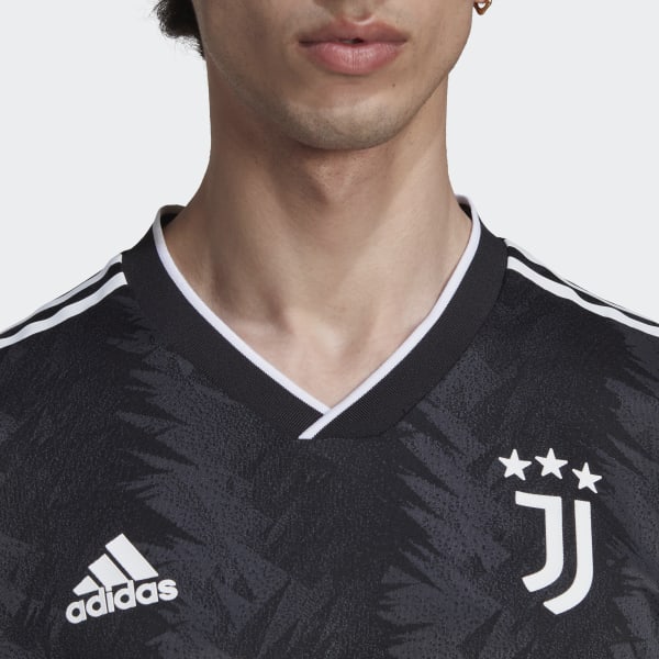Noir Maillot Extérieur Juventus 22/23 Authentique