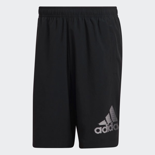 สีดำ กางเกงขาสั้น AEROREADY Designed to Move Logo