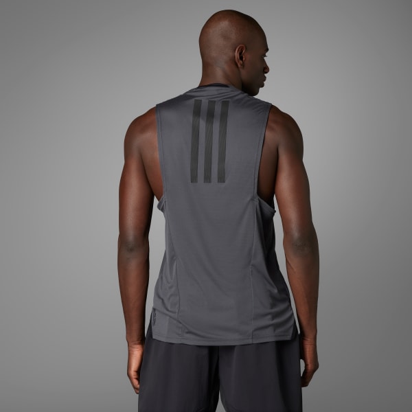 Negro Polera sin Mangas Designed for Training Pro Series