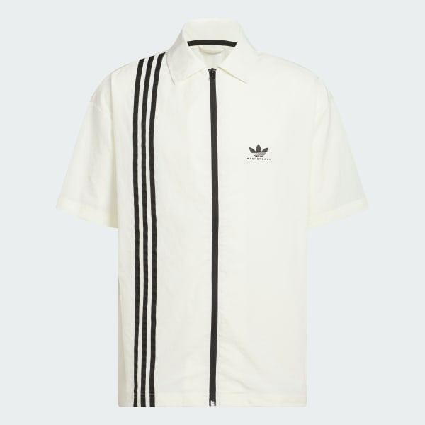 Beige 3-Stripes Shooting Top (Gender Neutral)