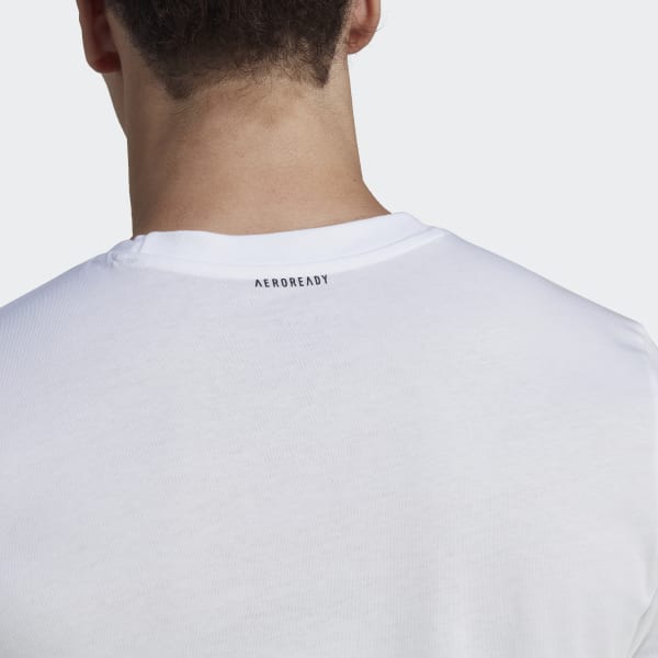 Weiss AEROREADY Tennis Graphic T-Shirt CN883
