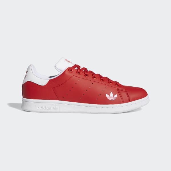 adidas stan smith red leather