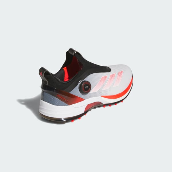 adidas Adizero ZG Boa Spikeless Golf Shoes - White | Free