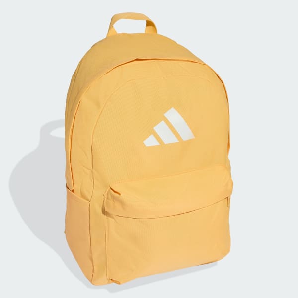 Orange Classic 3 Bar Logo Backpack